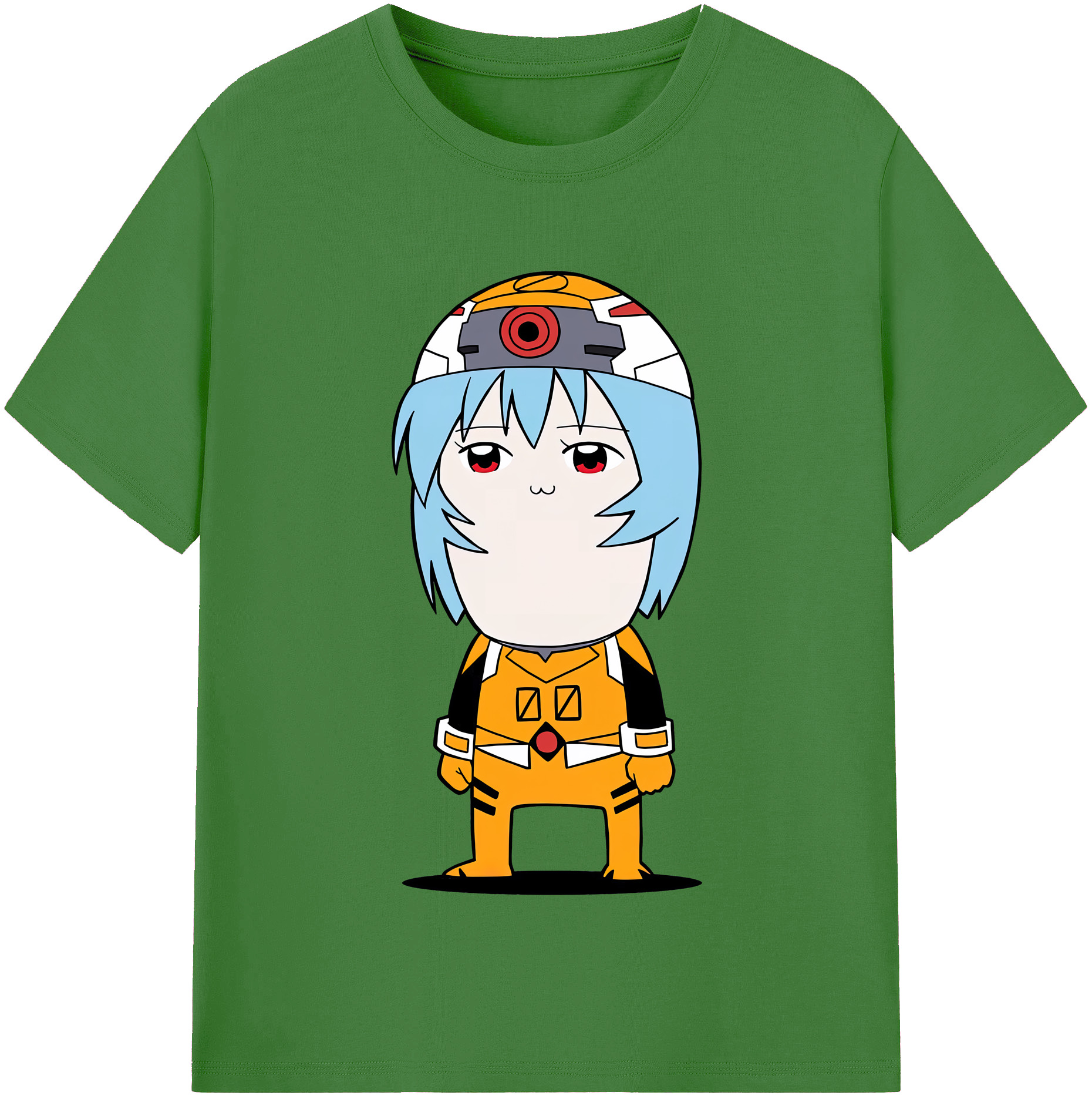 （画像用） EVA 新世紀エヴァンゲリオン レディースカジュアルプリントTシャツ（綿100％）